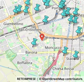 Mappa Via Italo Svevo, 20143 Milano MI, Italia (1.4835)