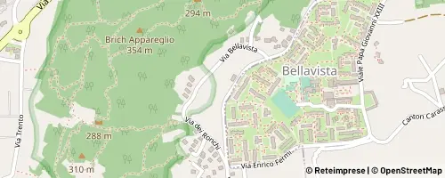 Mappa Pavone Canavese