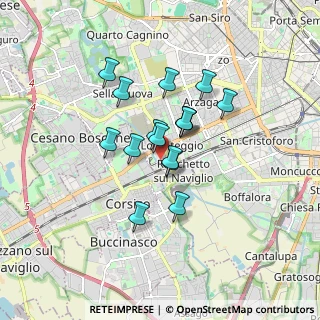Mappa Via Francesco Gonin, 20100 Milano MI, Italia (1.23563)