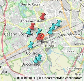 Mappa Via Francesco Gonin, 20100 Milano MI, Italia (1.37)