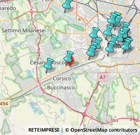 Mappa Via Francesco Gonin, 20100 Milano MI, Italia (4.907)