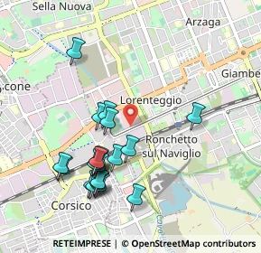 Mappa Via Francesco Gonin, 20100 Milano MI, Italia (0.9725)