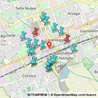 Mappa Via Francesco Gonin, 20100 Milano MI, Italia (0.8935)