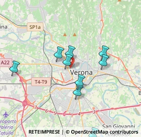 Mappa Via Porta S. Zeno, 37121 Verona VR, Italia (4.44818)