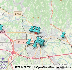 Mappa Via Porta S. Zeno, 37121 Verona VR, Italia (3.41917)