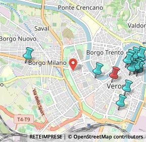 Mappa Via Porta S. Zeno, 37121 Verona VR, Italia (1.45929)