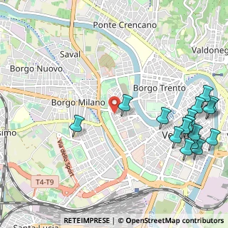 Mappa Via Porta S. Zeno, 37121 Verona VR, Italia (1.40625)