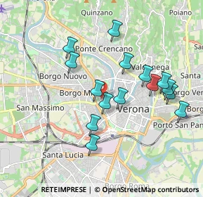 Mappa Via Porta S. Zeno, 37121 Verona VR, Italia (1.74067)