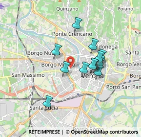 Mappa Via Porta S. Zeno, 37121 Verona VR, Italia (1.40333)
