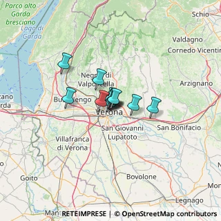 Mappa Vicolo Samaritana, 37121 Verona VR, Italia (6.02273)