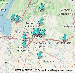 Mappa Vicolo Samaritana, 37121 Verona VR, Italia (12.755)