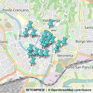 Mappa Vicolo Samaritana, 37121 Verona VR, Italia (0.5995)