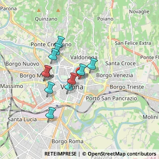 Mappa Vicolo Samaritana, 37121 Verona VR, Italia (1.50909)