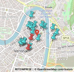 Mappa Vicolo Samaritana, 37121 Verona VR, Italia (0.3405)