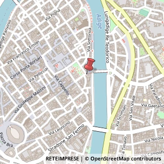 Mappa Via Nizza, 18, 37121 Verona, Verona (Veneto)