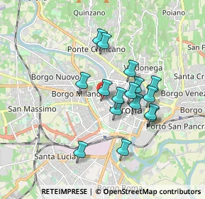Mappa Via Barbarani Berto, 37123 Verona VR, Italia (1.44563)