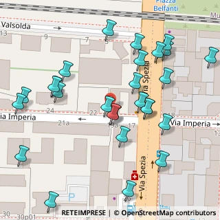 Mappa Via Imperia, 20142 Milano MI, Italia (0.07037)