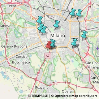 Mappa Via Imperia, 20143 Milano MI, Italia (3.545)