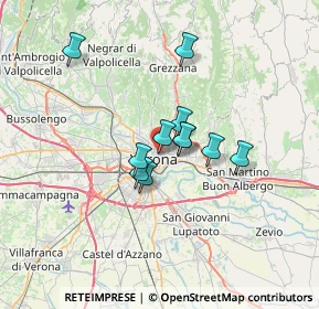 Mappa Via Nizza, 37121 Verona VR, Italia (4.65364)