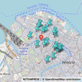 Mappa Rio Terà Cazza, 30135 Venezia VE, Italia (0.38)