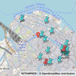 Mappa Rio Terà Cazza, 30135 Venezia VE, Italia (0.686)