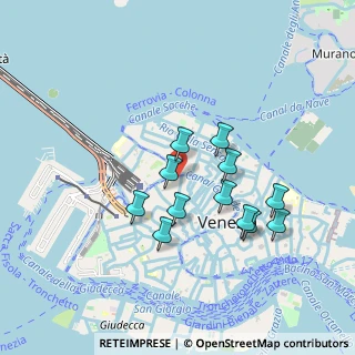 Mappa Rio Terà Cazza, 30135 Venezia VE, Italia (0.775)