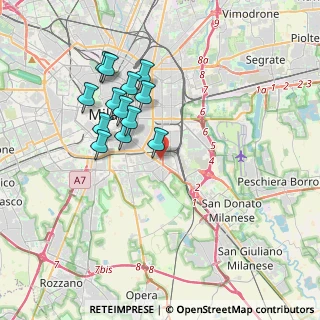 Mappa Via Longhena Baldassare, 20139 Milano MI, Italia (3.32538)