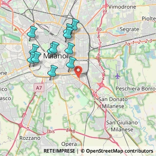 Mappa Via Longhena Baldassare, 20139 Milano MI, Italia (4.19583)