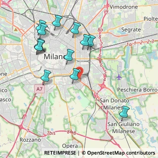 Mappa Via Longhena Baldassare, 20139 Milano MI, Italia (4.49615)