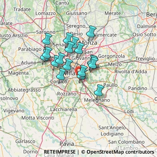 Mappa Via Longhena Baldassare, 20139 Milano MI, Italia (10.305)
