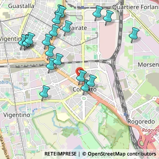 Mappa Via Longhena Baldassare, 20139 Milano MI, Italia (1.255)