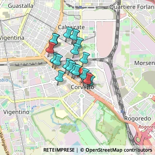 Mappa Via Longhena Baldassare, 20139 Milano MI, Italia (0.586)