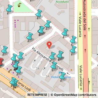 Mappa Via Privata Baldassarre Longhena, 20139 Milano MI, Italia (0.07778)