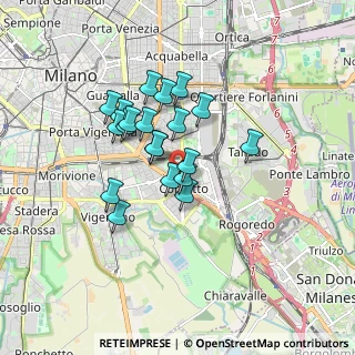 Mappa Via Longhena Baldassare, 20139 Milano MI, Italia (1.33)