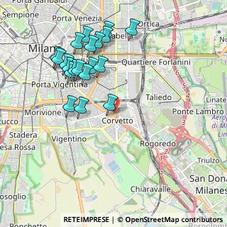 Mappa Via Longhena Baldassare, 20139 Milano MI, Italia (2.11)