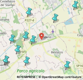 Mappa 20046 Cisliano MI, Italia (2.88091)