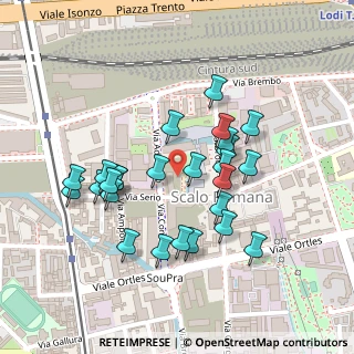 Mappa Via Vezza d'Oglio, 20139 Milano MI, Italia (0.2)