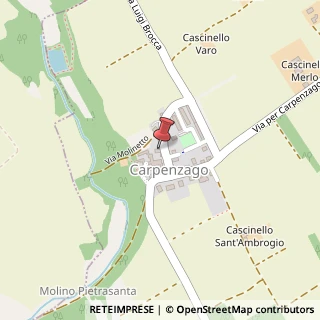 Mappa Via Sant'Anna, 13, 20087 Casorezzo, Milano (Lombardia)