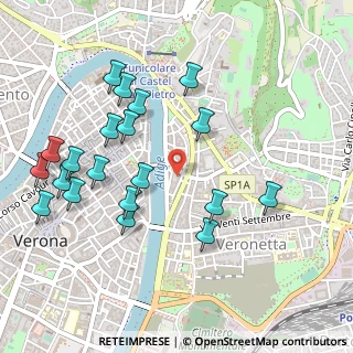 Mappa Stradone San Tomaso, 37121 Verona VR, Italia (0.547)