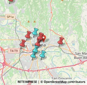 Mappa Stradone San Tomaso, 37121 Verona VR, Italia (4.02692)