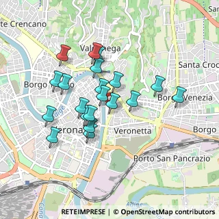 Mappa Stradone San Tomaso, 37121 Verona VR, Italia (0.7735)