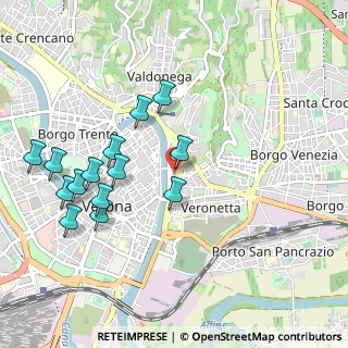 Mappa Stradone San Tomaso, 37121 Verona VR, Italia (1.045)