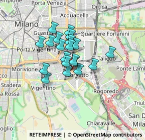 Mappa Corso Lodi, 20132 Milano MI, Italia (1.1565)