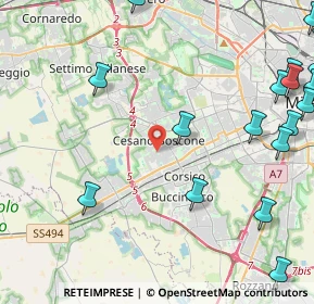 Mappa 20090 Cesano Boscone MI, Italia (6.694)
