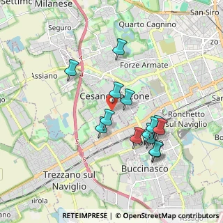 Mappa 20090 Cesano Boscone MI, Italia (1.64357)