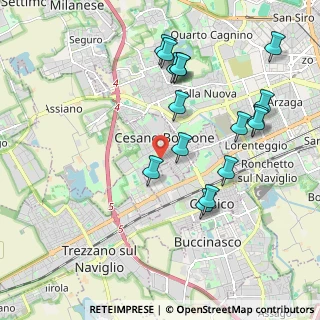 Mappa 20090 Cesano Boscone MI, Italia (2.06313)