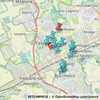 Mappa 20090 Cesano Boscone MI, Italia (1.37)
