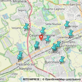 Mappa 20090 Cesano Boscone MI, Italia (2.00154)