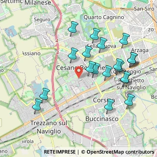 Mappa 20090 Cesano Boscone MI, Italia (2.1215)