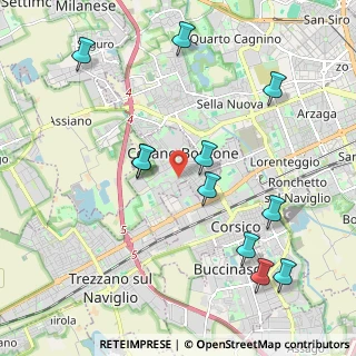Mappa 20090 Cesano Boscone MI, Italia (2.25455)